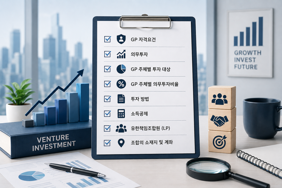 벤처투자조합 결성전 반드시 체크하세요.