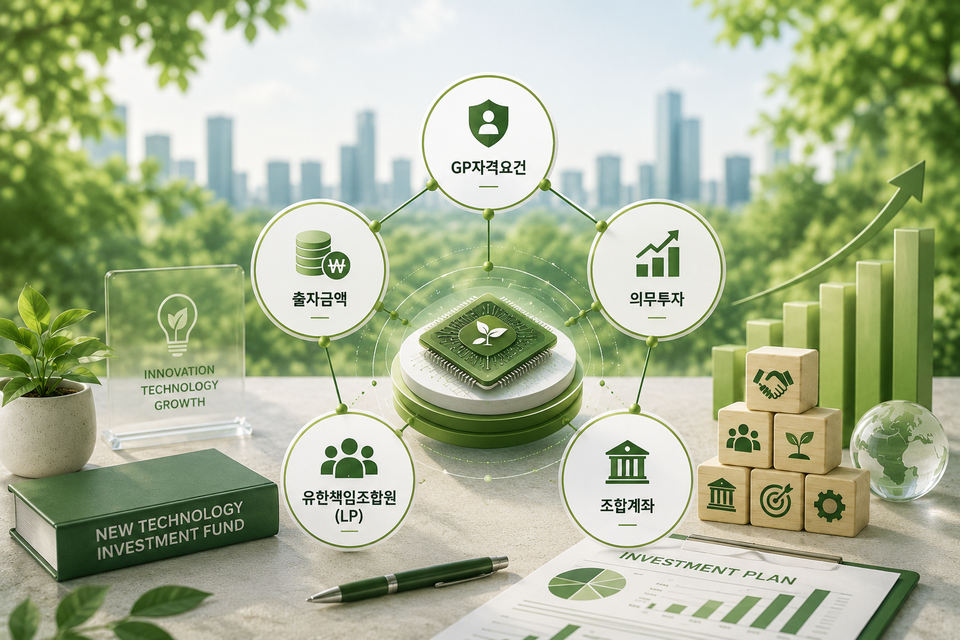신기술투자조합 결성전 반드시 체크하세요.