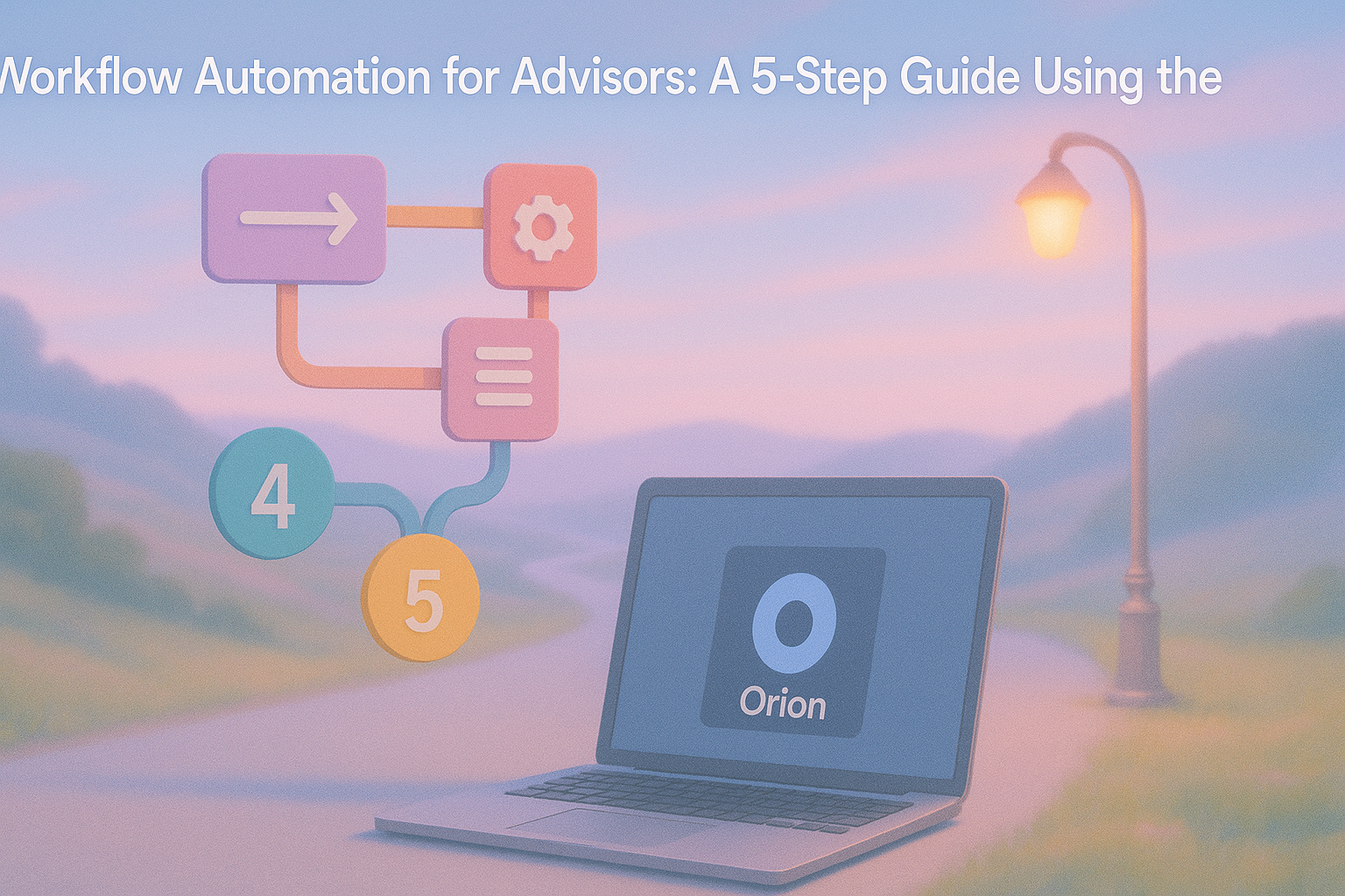 Workflow Automation for Advisors: A 5-Step Guide Using the Orion Suite