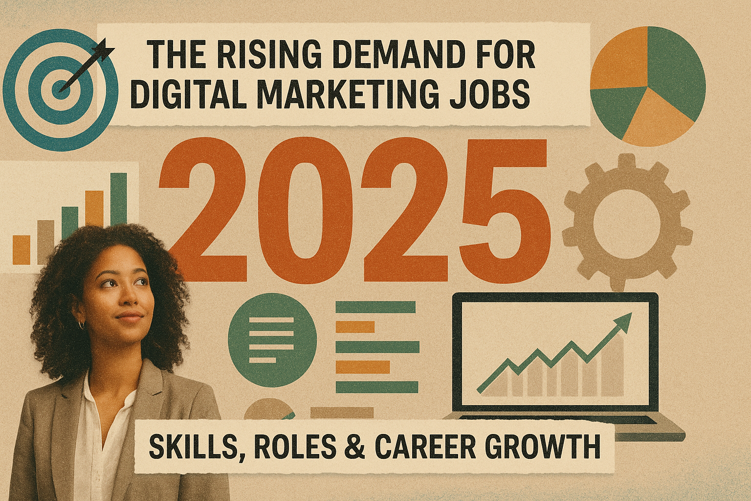 The Rising Demand for Digital Marketing Jobs in 2025: Skills, Roles & Career Growth