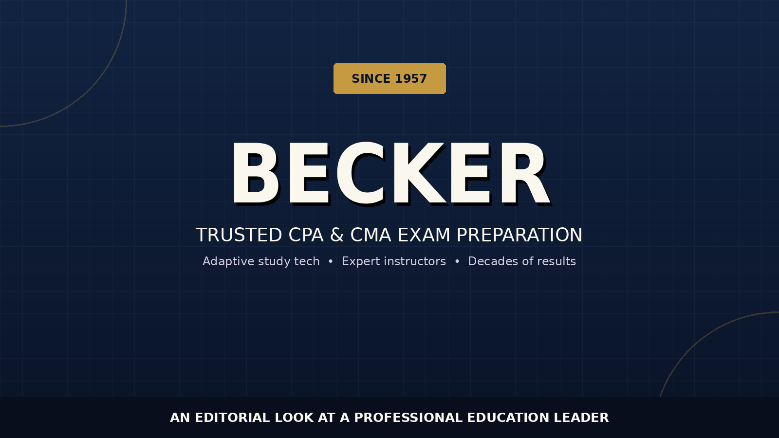 Becker: The Exam Prep Brand Accounting Professionals Actually Trust