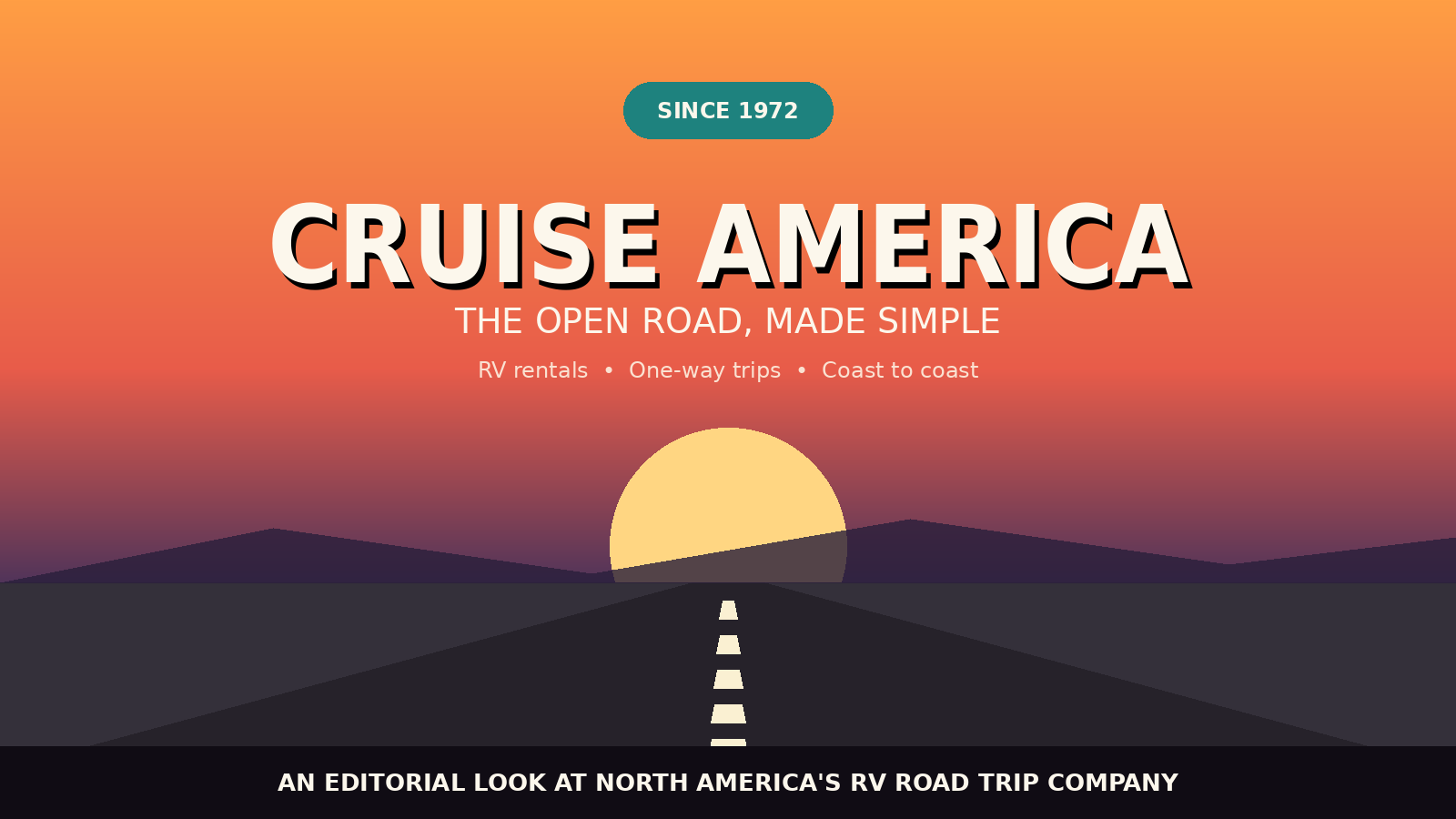 Cruise America: The Open Road, Made Simple