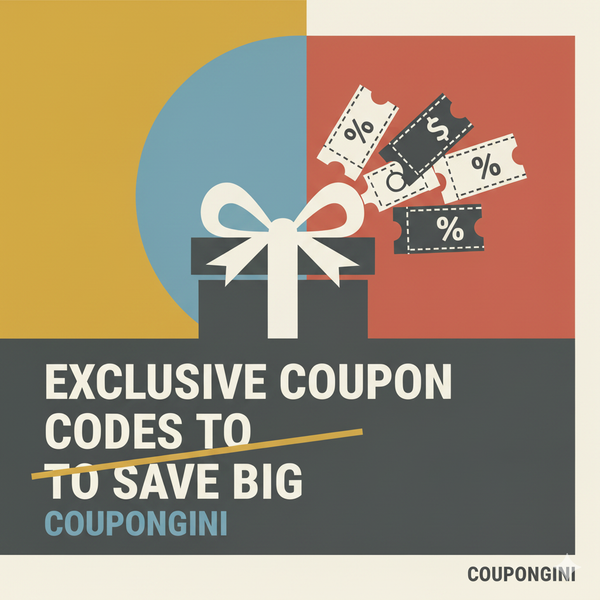 Exclusive Coupon Codes to Save Big with Coupongini