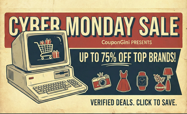 Cyber Monday 2025 Mega Sale — Best Deals & Discounts on CouponGini
