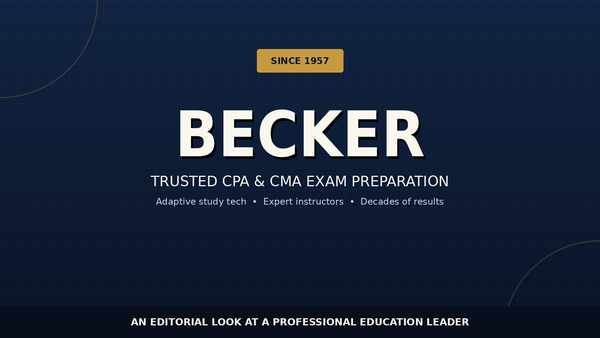 Becker: The Exam Prep Brand Accounting Professionals Actually Trust