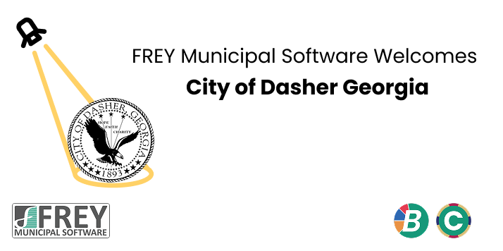 Dasher Georgia's operations streamlined with FREY Municipal Software