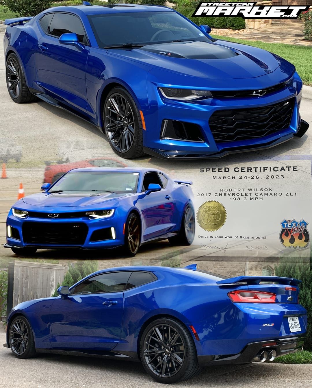 845whp 2017 Chevrolet Camaro ZL1