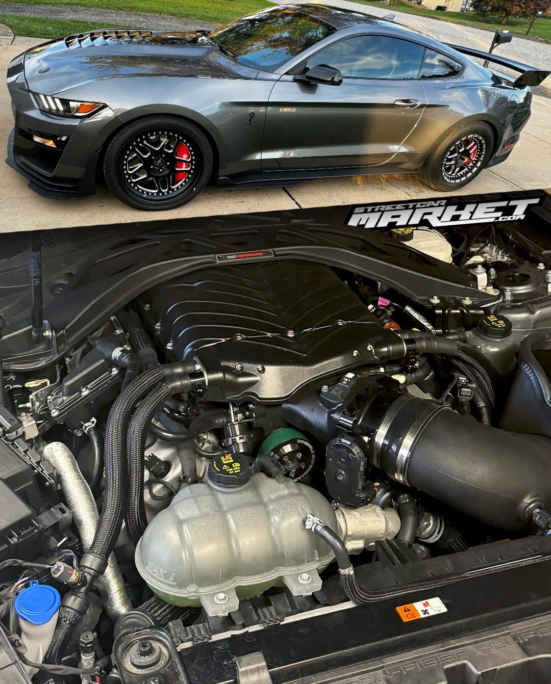 1080whp 2022 Ford Mustang Shelby GT500 CFTP