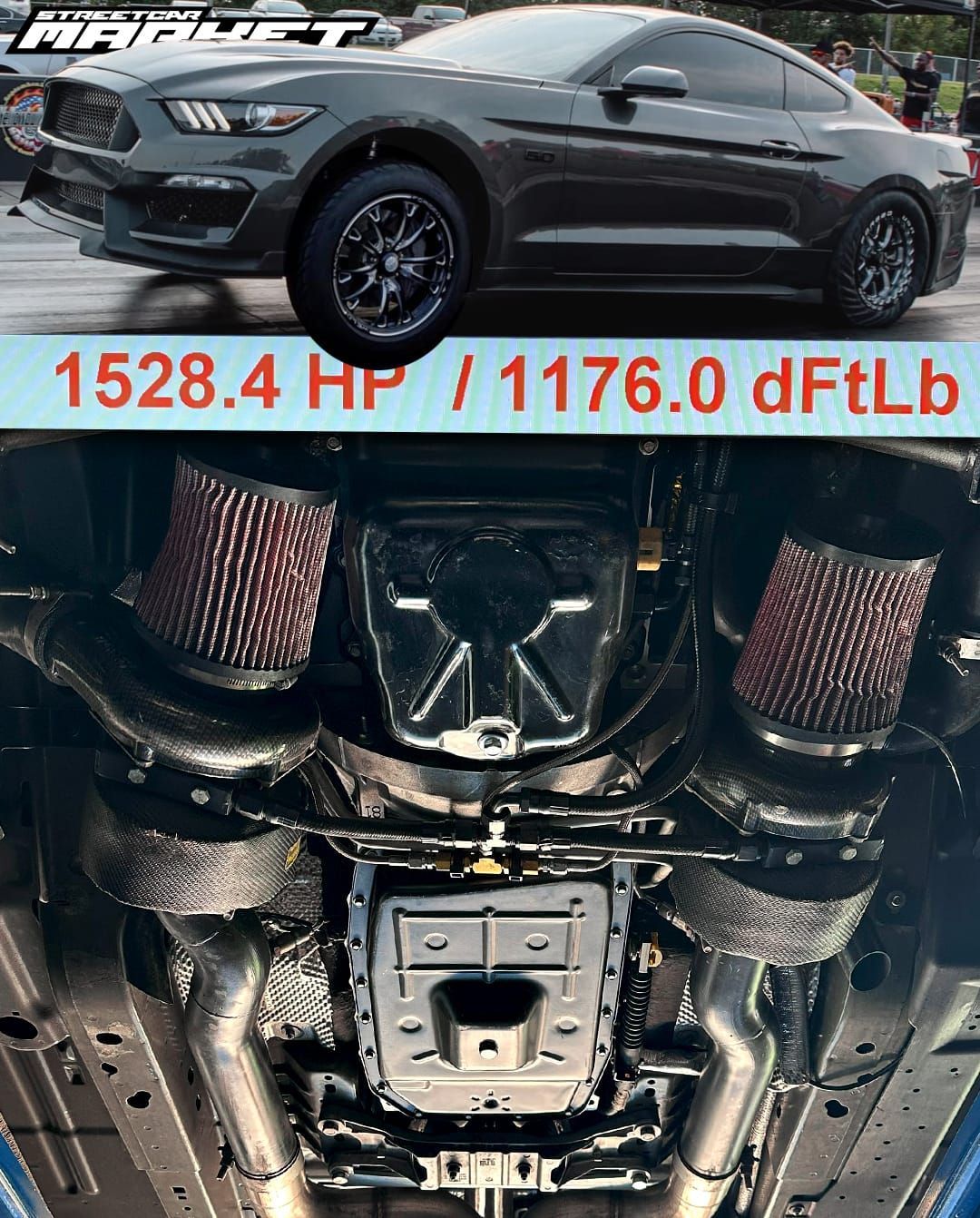 1528whp 2015 Ford Mustang GT Premium