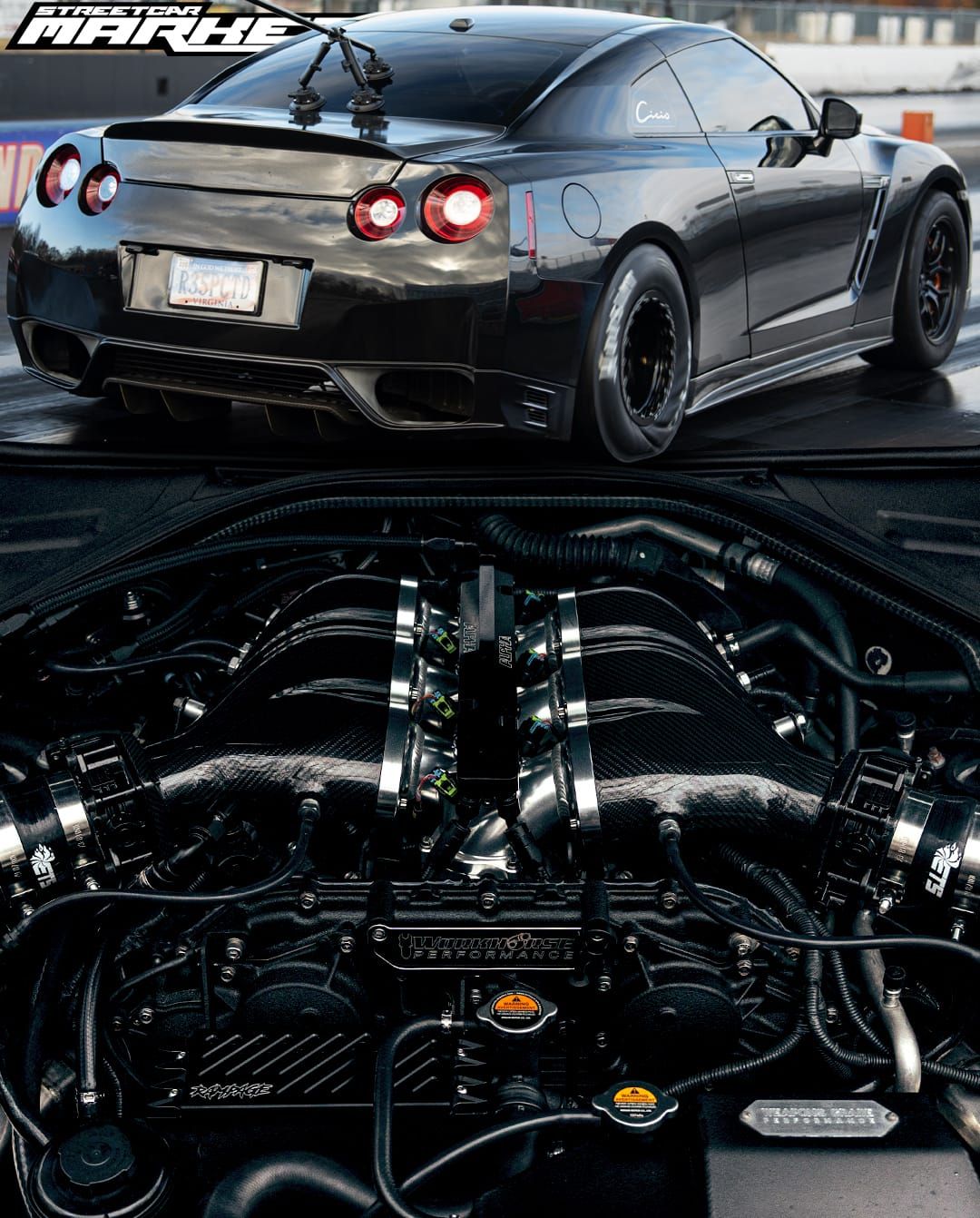 1520whp 2013 Nissan GTR Black Edition