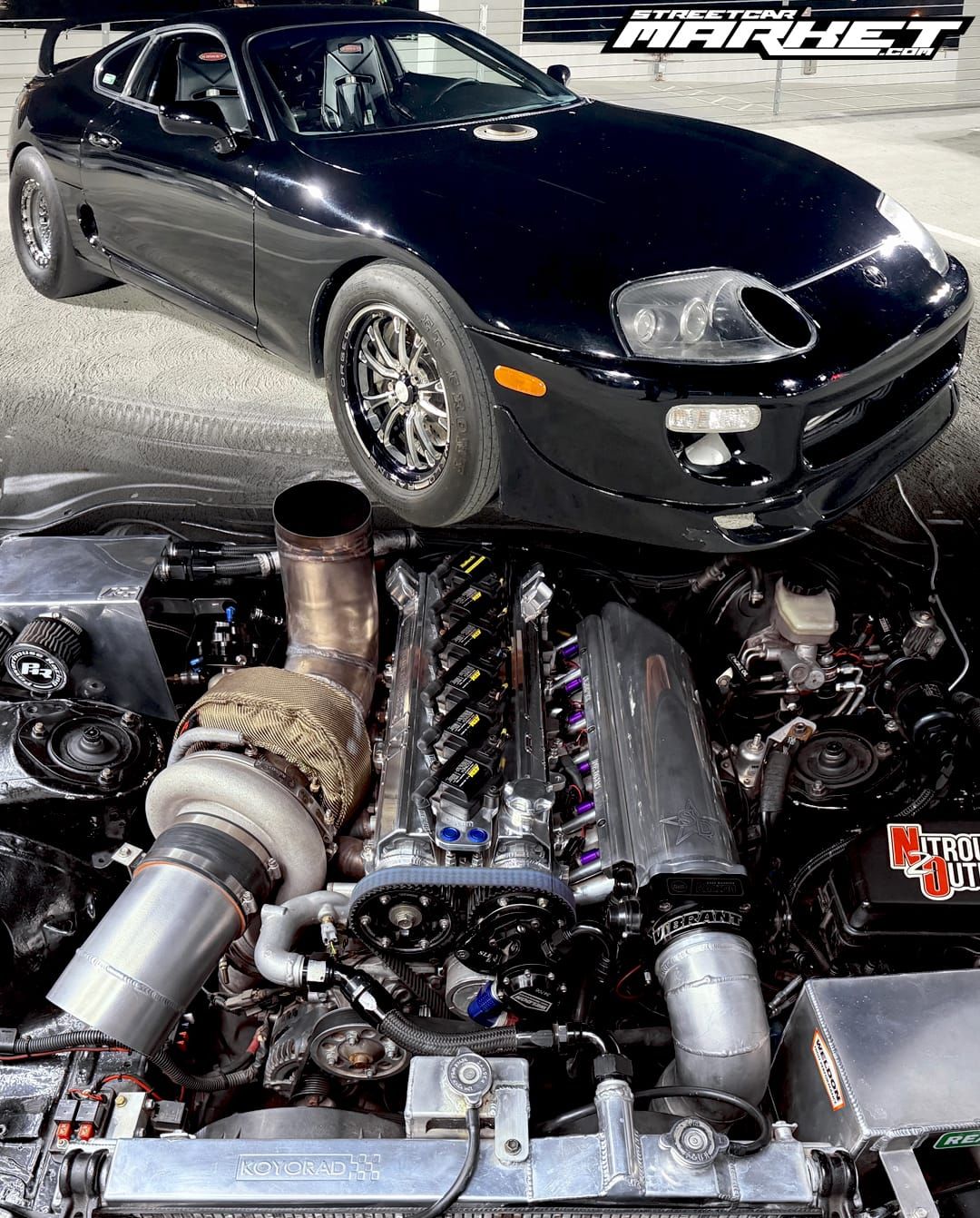 1400whp 1993 Toyota Supra