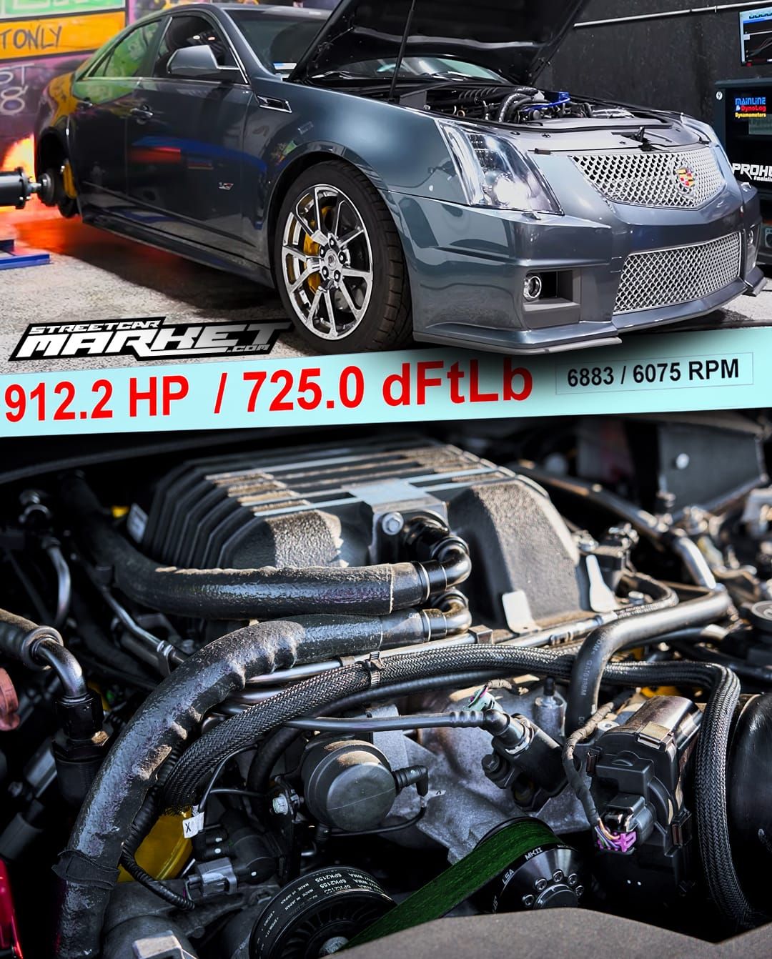 912whp 2012 Cadillac CTS-V Sedan