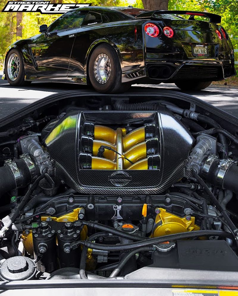 ~1200whp 2009 Nissan GTR