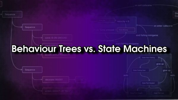 Behaviour Trees versus State Machines