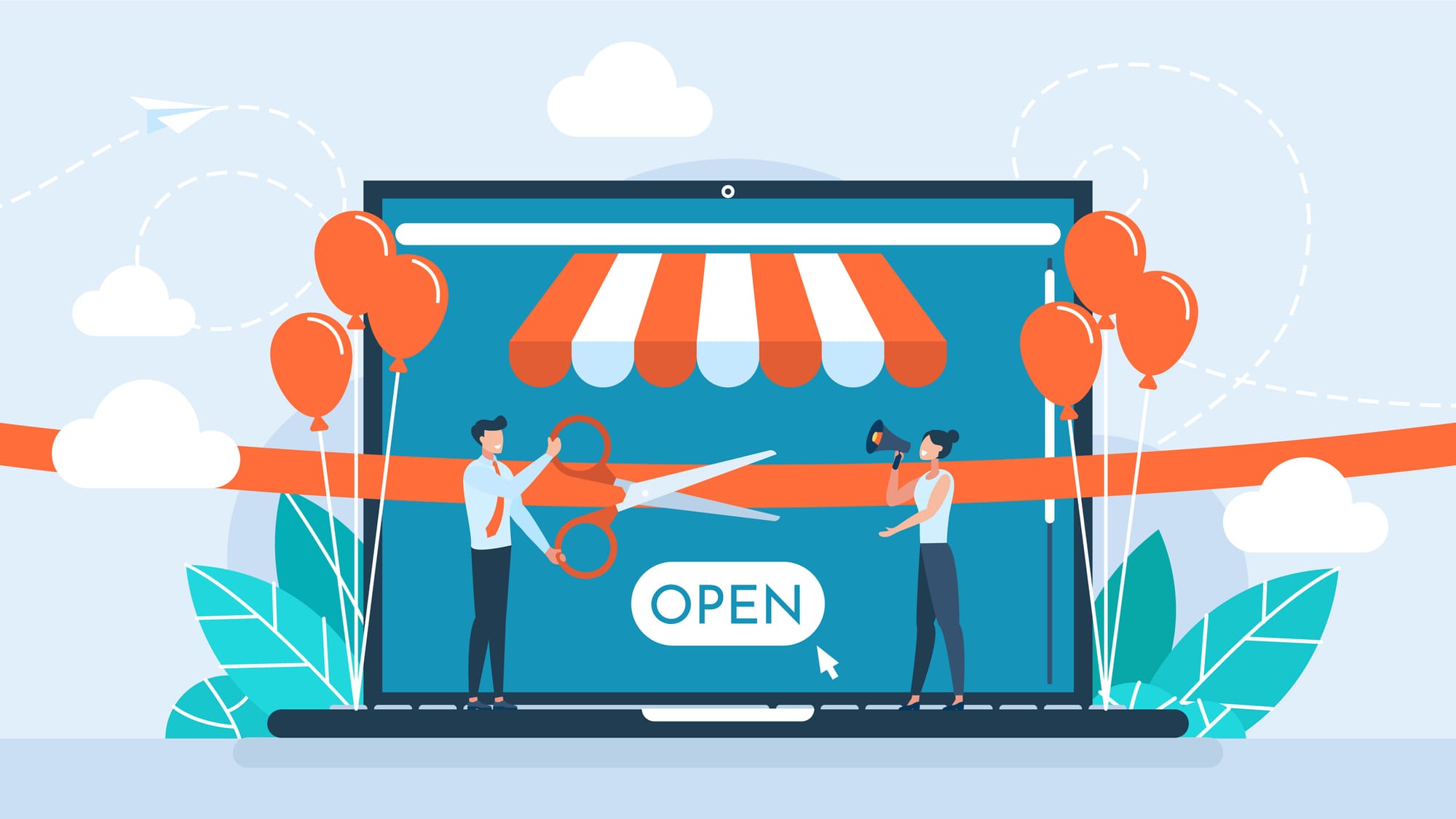 When you launch your e-commerce site, spread the word. Announce it on social media, email newsletters, and online communities to drive traffic and attract customers.