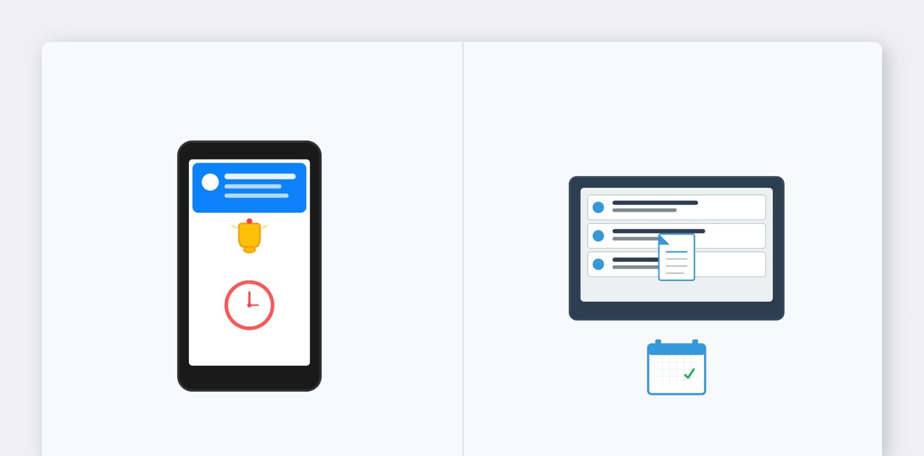 Mobile App Push Notifications vs. Email Reports