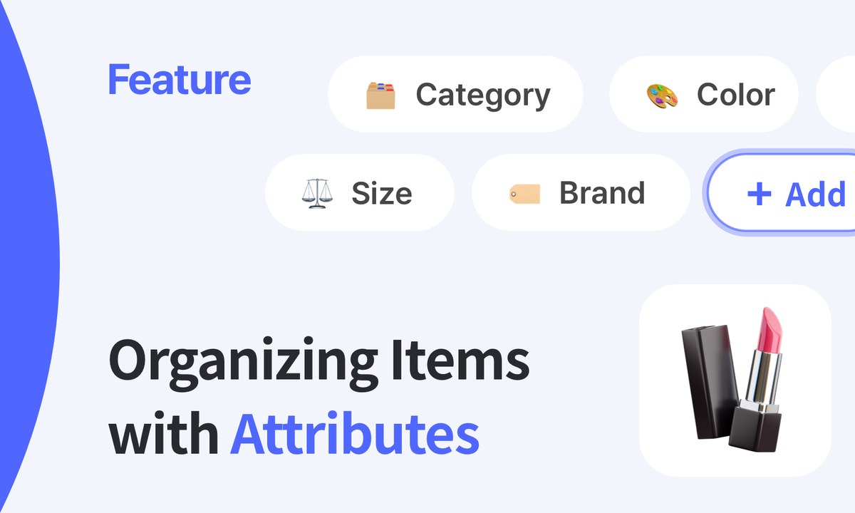 How to Organize Inventory with BoxHero's Attributes Feature