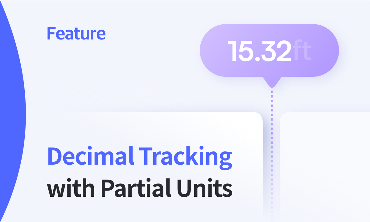 Fractional Inventory: Tracking Partial Units with Decimals