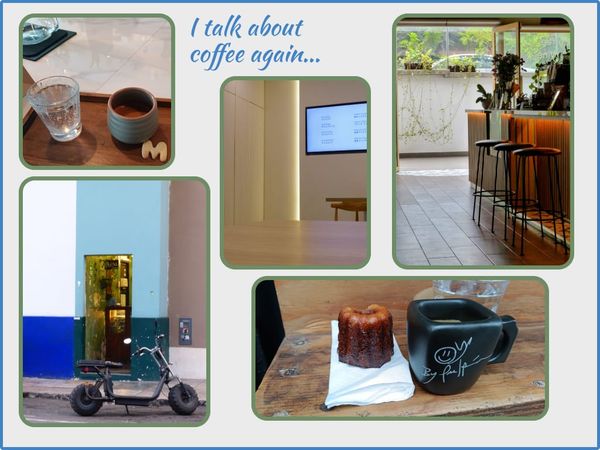 a few photos of coffee and coffee shops