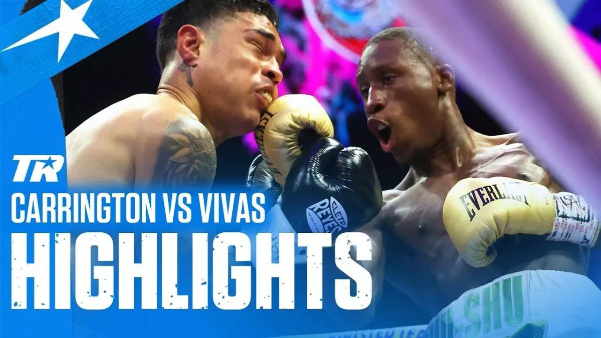 Bruce Carrington TKOs Jose Enrique Vivas in ROUND 3, Calls Out Ball and Fulton | FIGHT HIGHLIGHTS