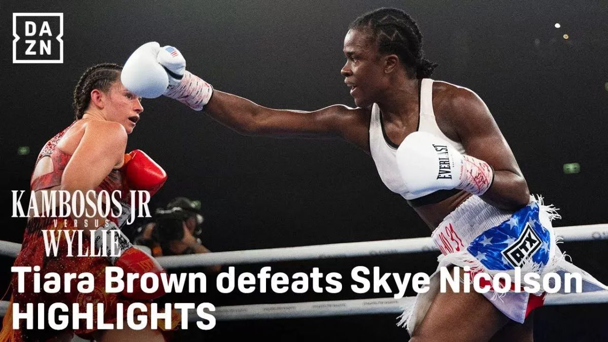 Tiara Brown Stuns Skye Nicolson, Snatches WBC Featherweight Title in Gritty Upset | FIGHT HIGHLIGHTS
