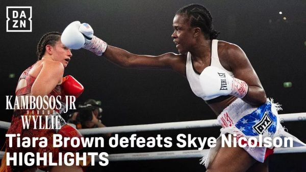 Tiara Brown Stuns Skye Nicolson, Snatches WBC Featherweight Title in Gritty Upset | FIGHT HIGHLIGHTS