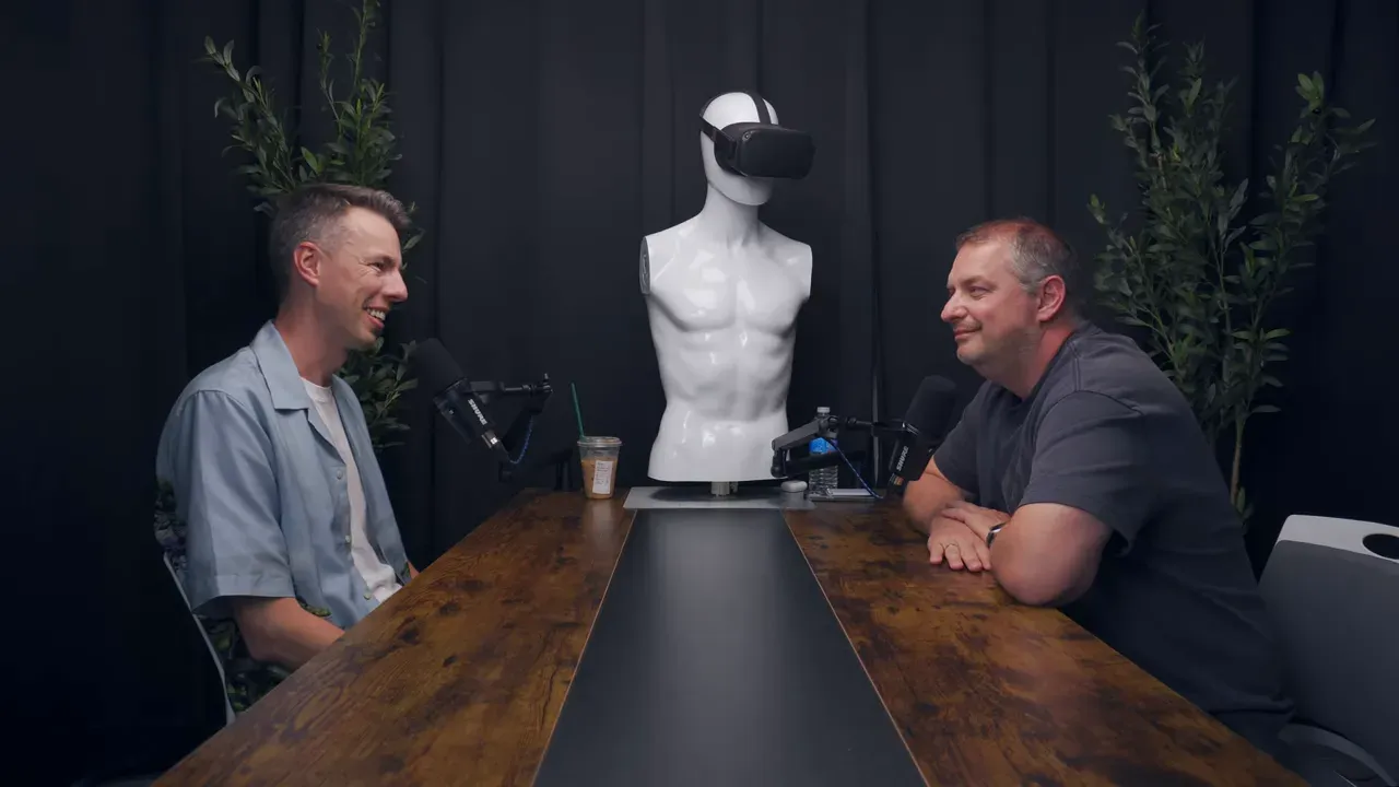 Two founders discussing whether older people are dinosaurs in AI era