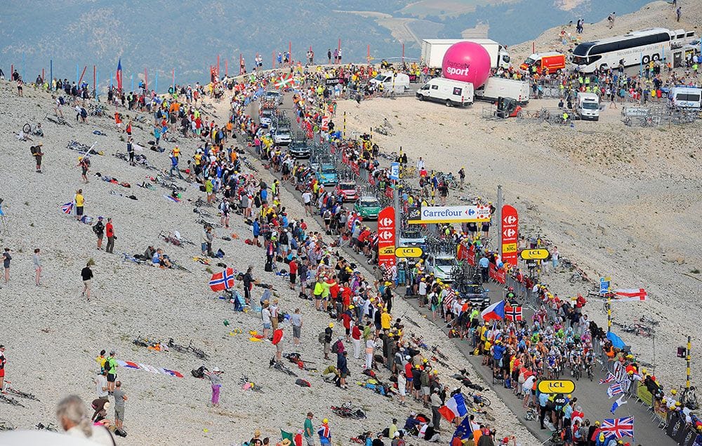 Legendary Cycling Locations -Mont Ventoux