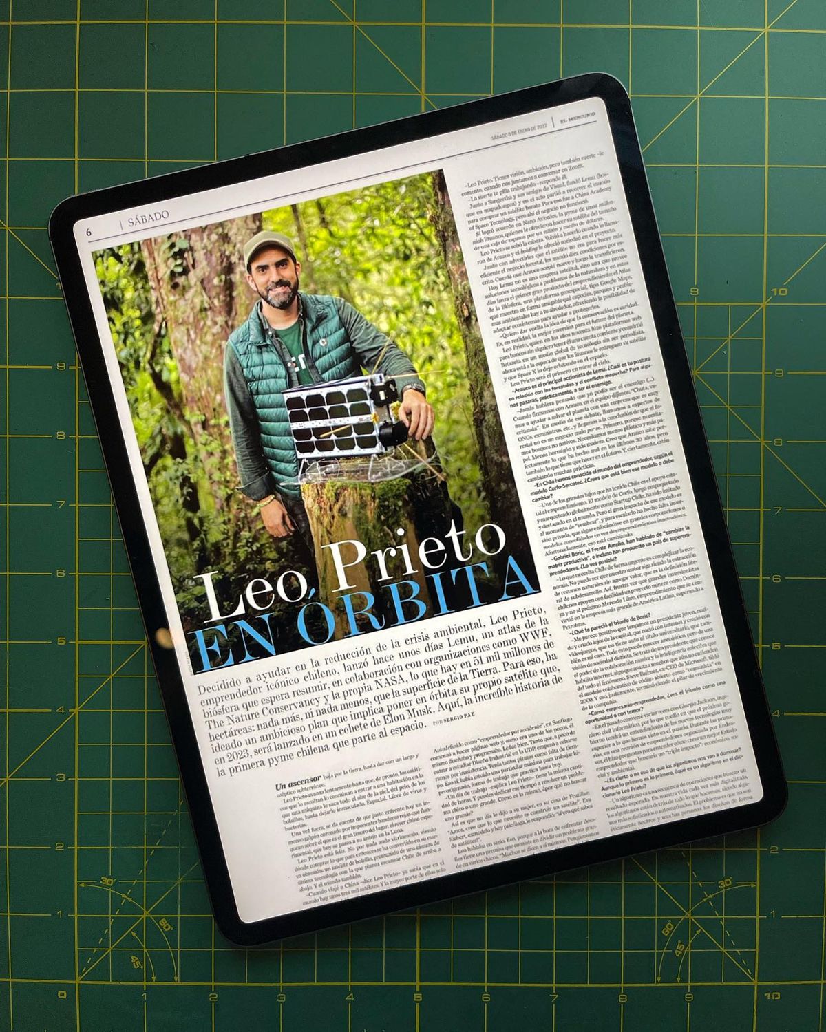 Leo Prieto en Órbita