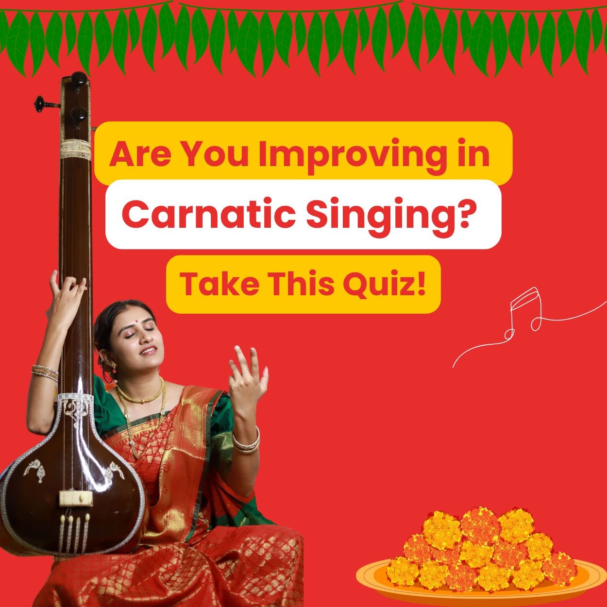🎶 Are You Improving in Carnatic Singing? Take This Quiz!