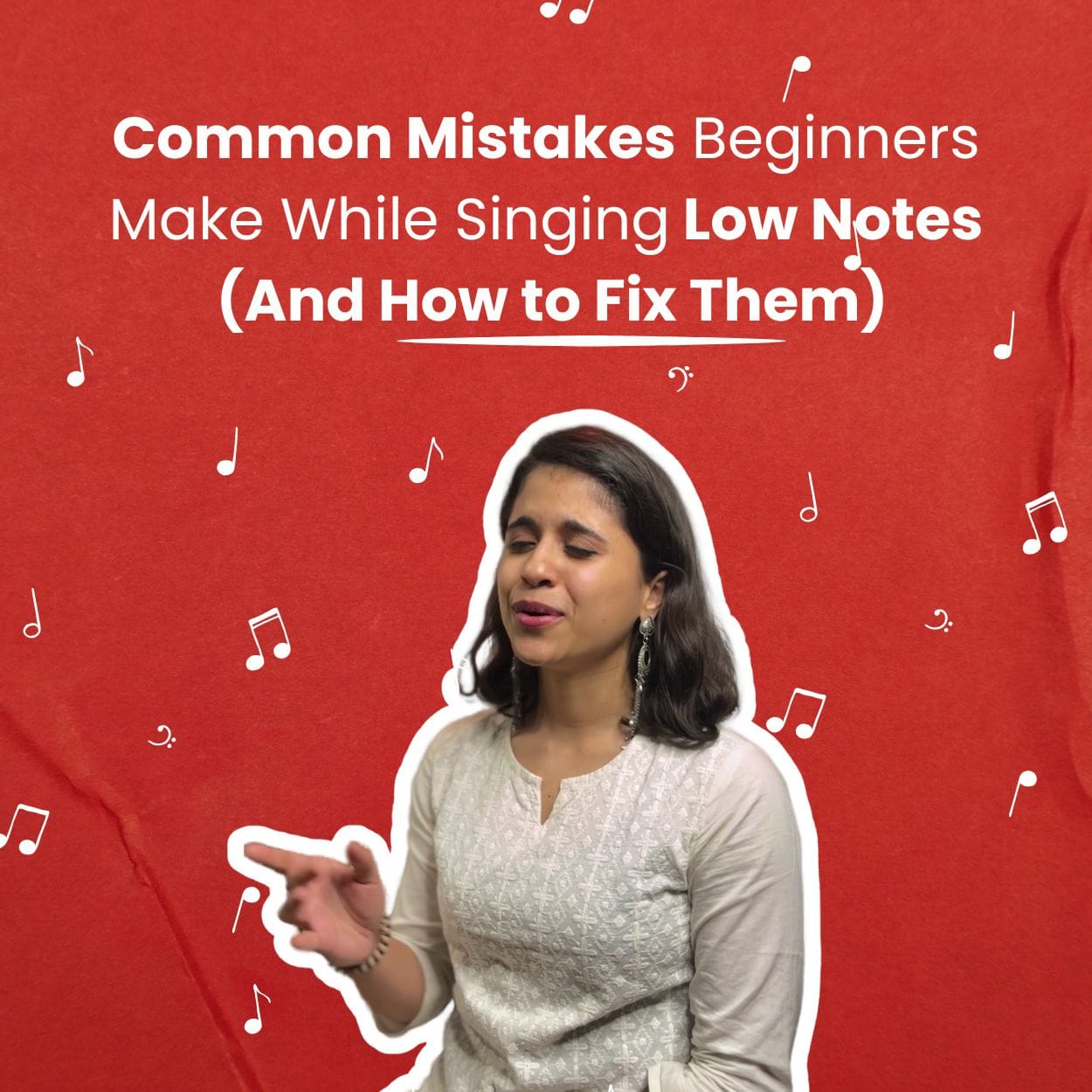 Common Mistakes Beginners Make While Singing Low Notes (And How to Fix Them)