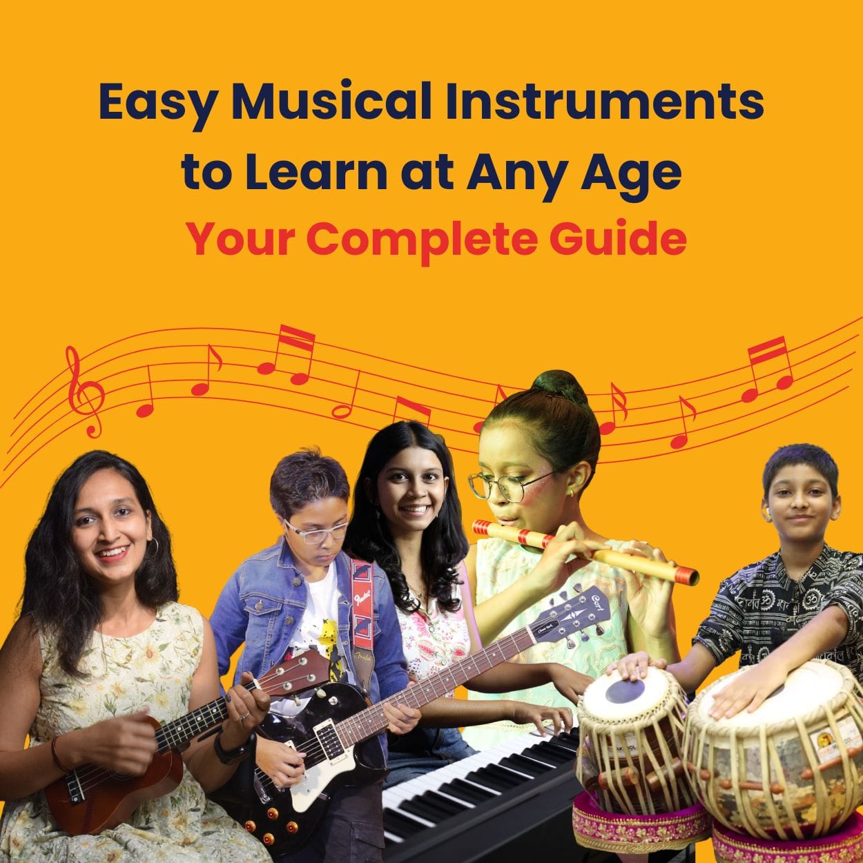 Easy Musical Instruments to Learn at Any Age: Your Complete Guide