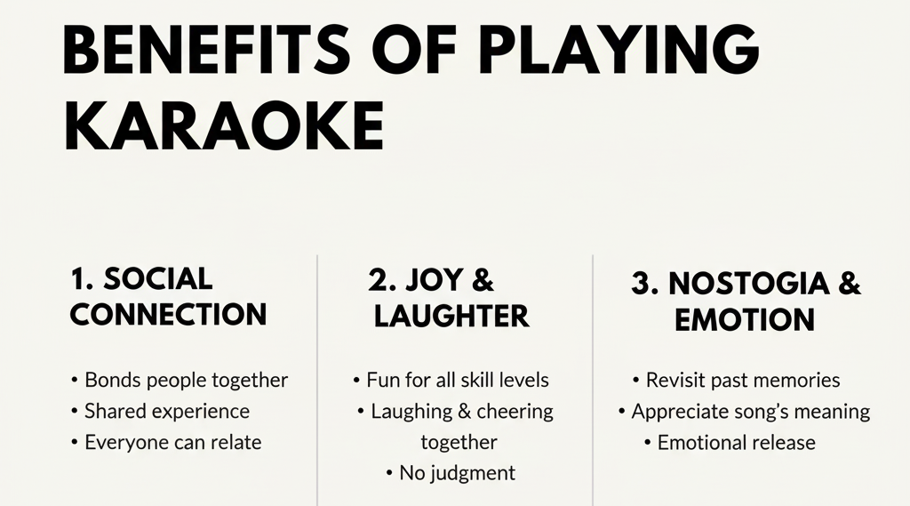 Karaoke Benefits For A Very Good Reason