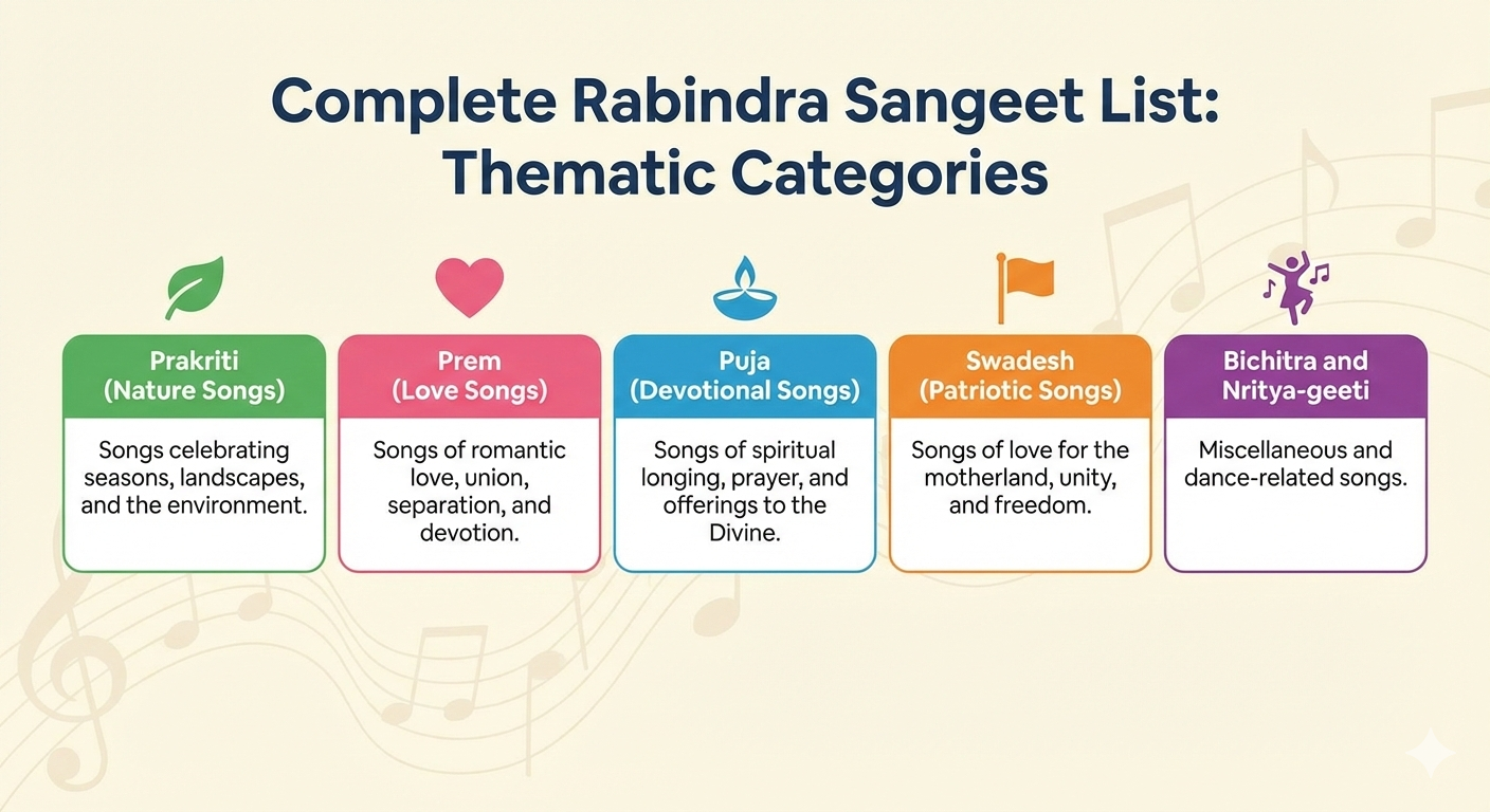 Rabindra Sangeet Categories