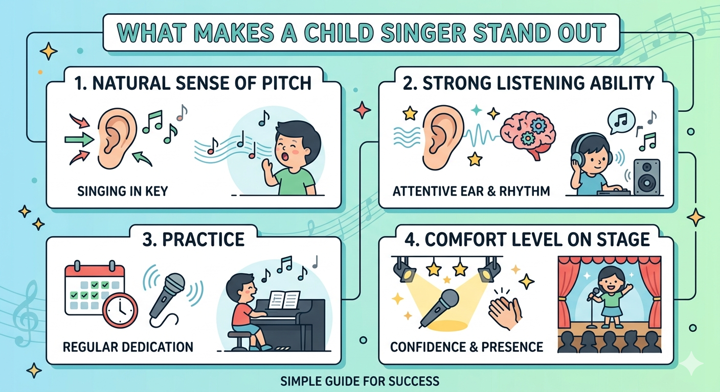 What Makes a Child Singer Stand Out