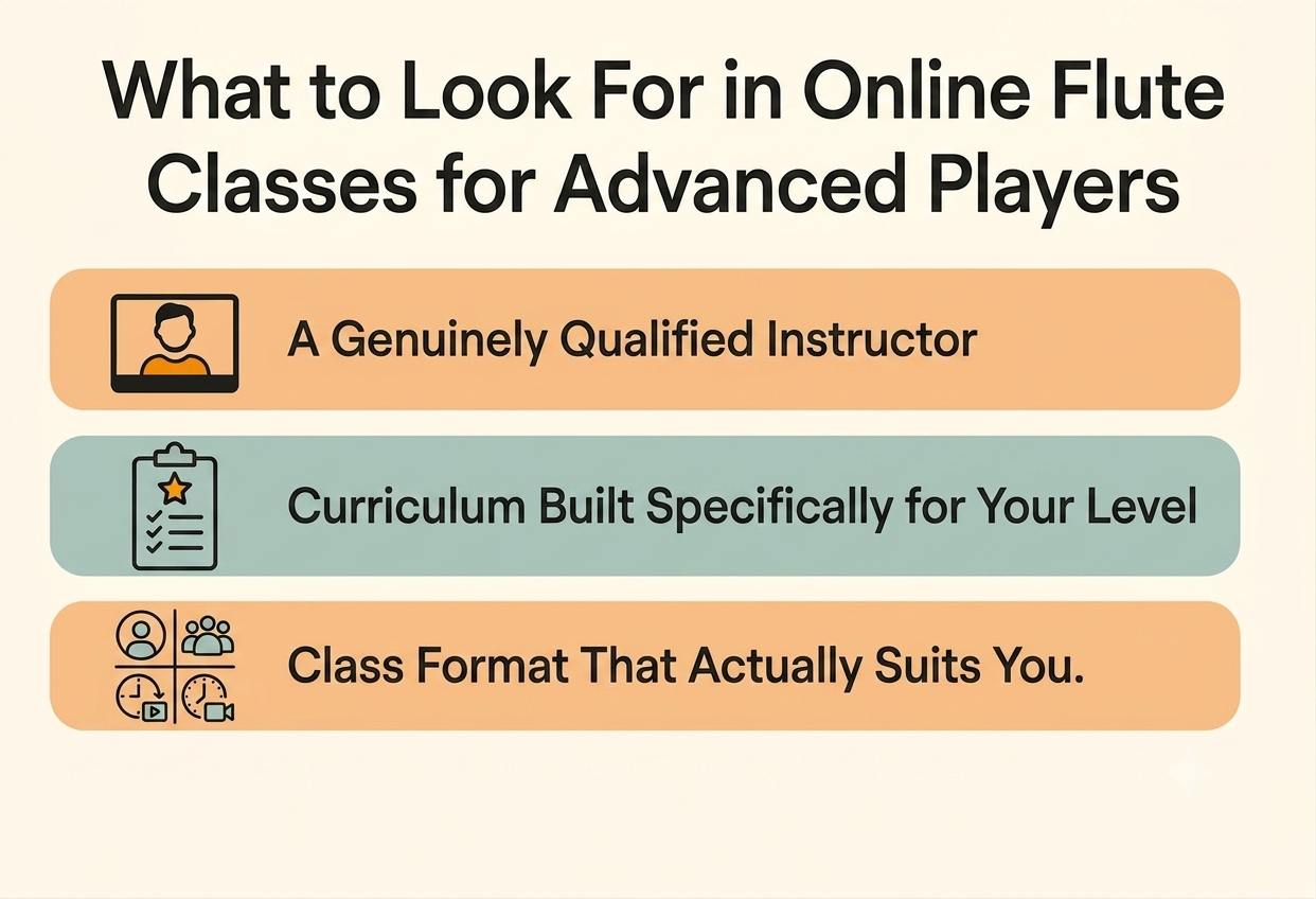 Online Flute Classes for Advanced Players