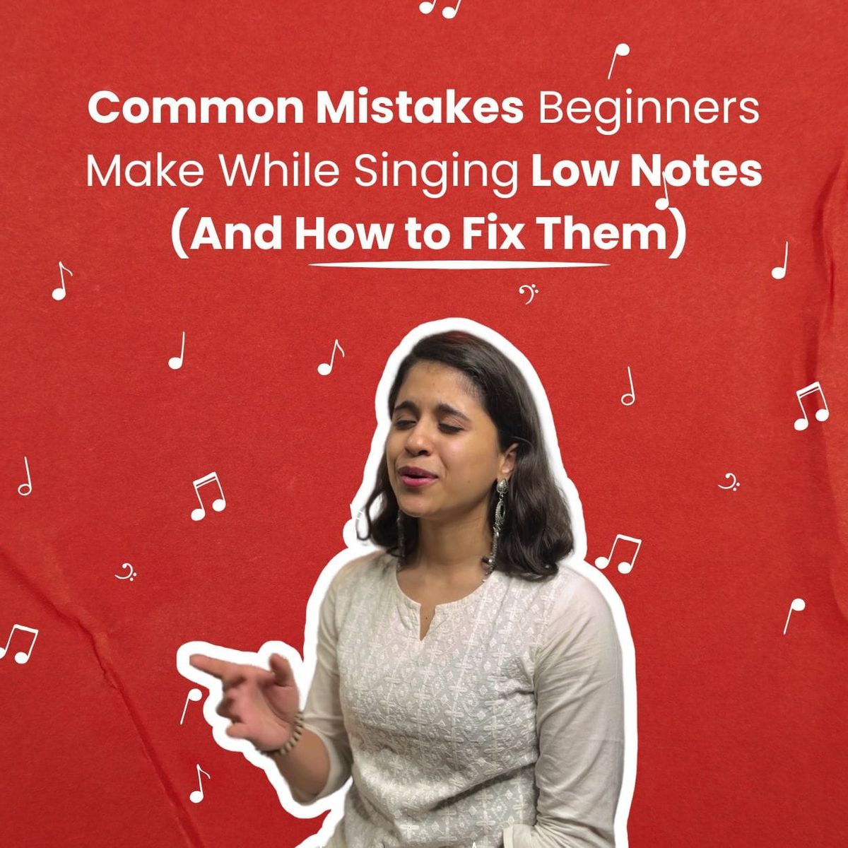 Common Mistakes Beginners Make While Singing Low Notes (And How to Fix Them)