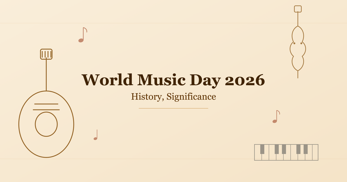 World Music Day 2026: History, Significance