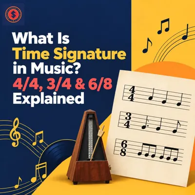 What Is Time Signature in Music? 4/4, 3/4 & 6/8 Explained