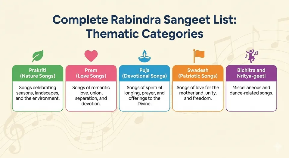 Rabindra Sangeet Categories