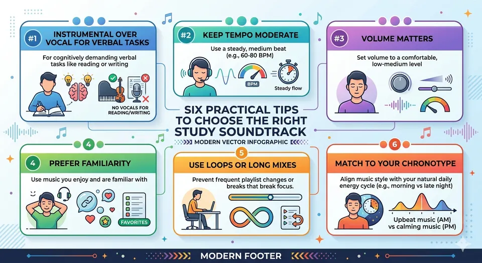 Tips to Choose the Right Study Soundtrack