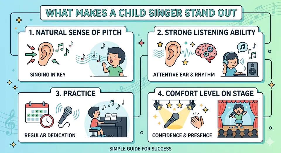 What Makes a Child Singer Stand Out