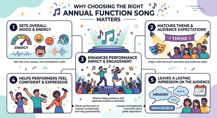 Why Choosing the Right Annual Function Song Matters