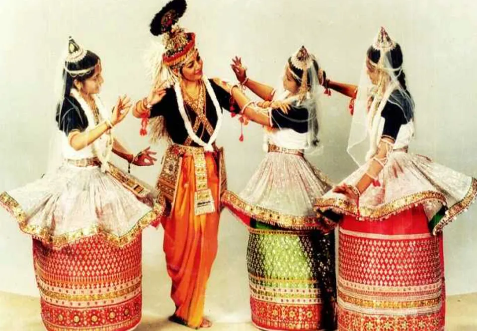 Manipuri dance form
