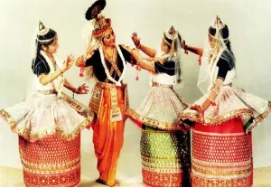 Manipuri dance form