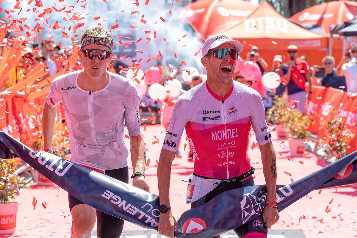 Chegada no sprint no Challenge Salou