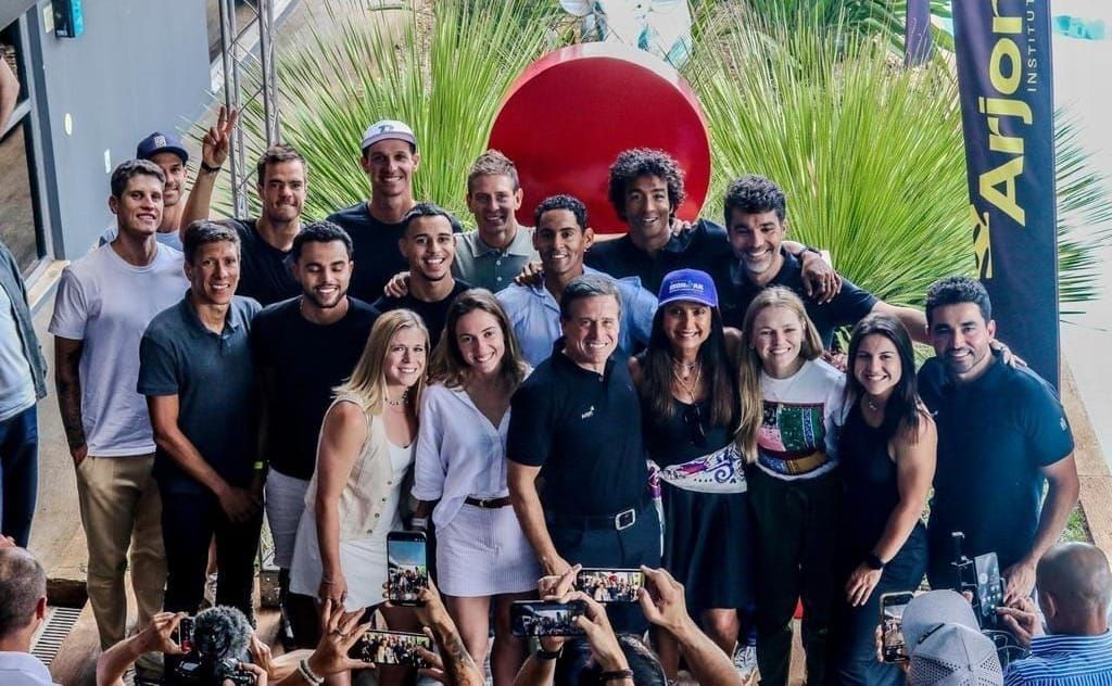 IM70.3 Floripa e Guga Kuerten em parceria social