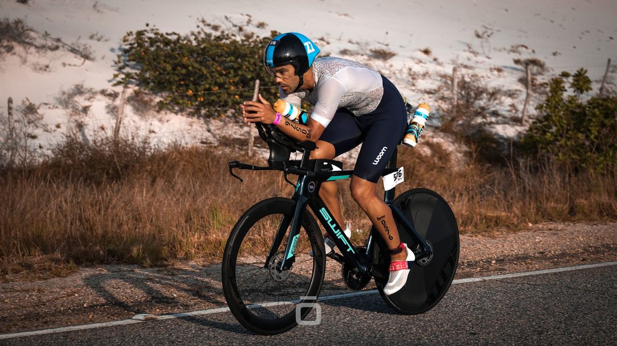 Lucas Cabral, primeiro amador do IM70.3 Aracaju-Sergipe