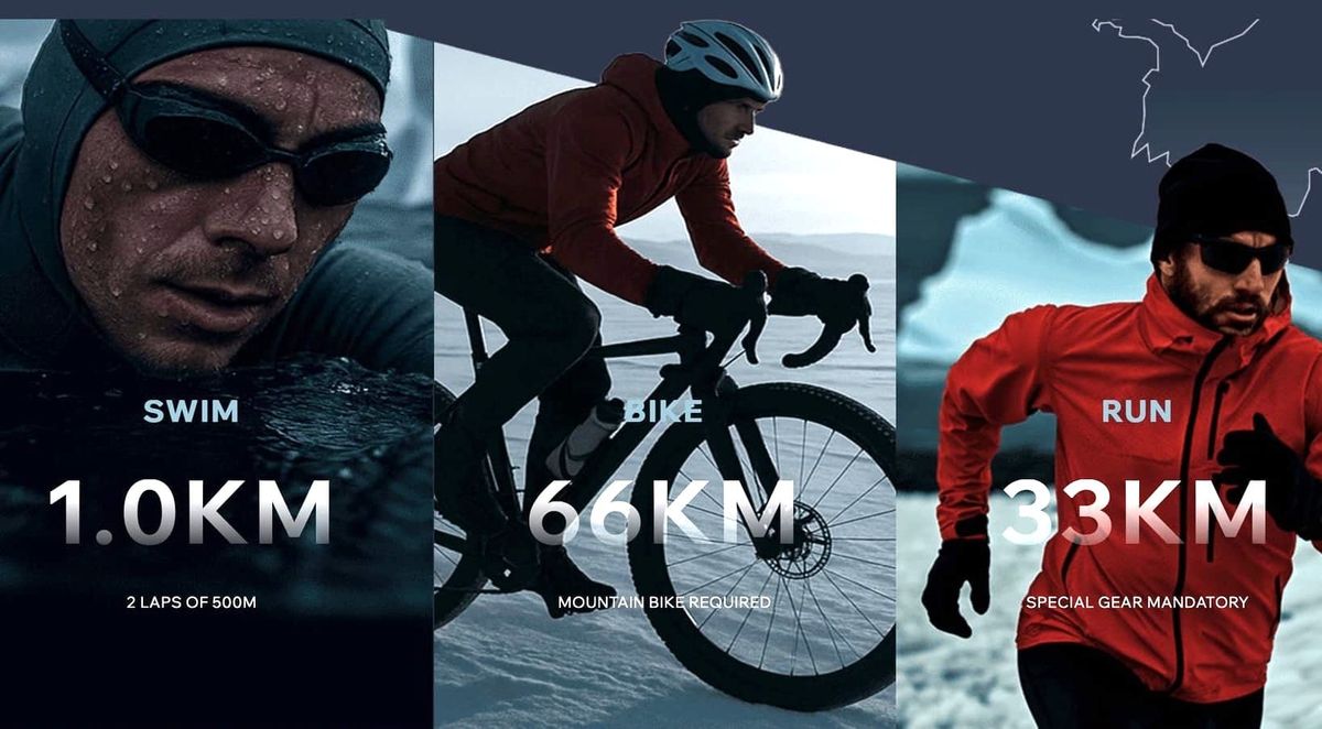 Antarctic 100 será o primeiro triathlon a ser realizado na Antártica