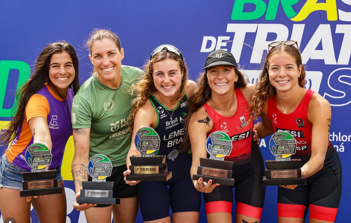 Vinicius Sant'ana e Gabrielle Lemes vencem 1ª etapa do Brasileiro de Sprint